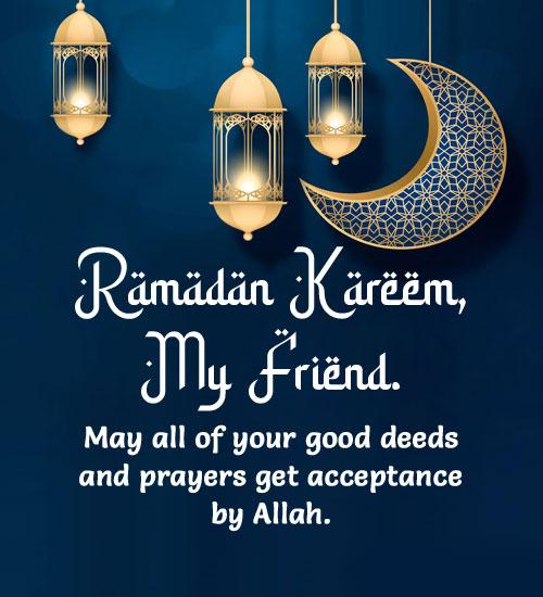 Best Ramadan Kareem Greetings For Friends