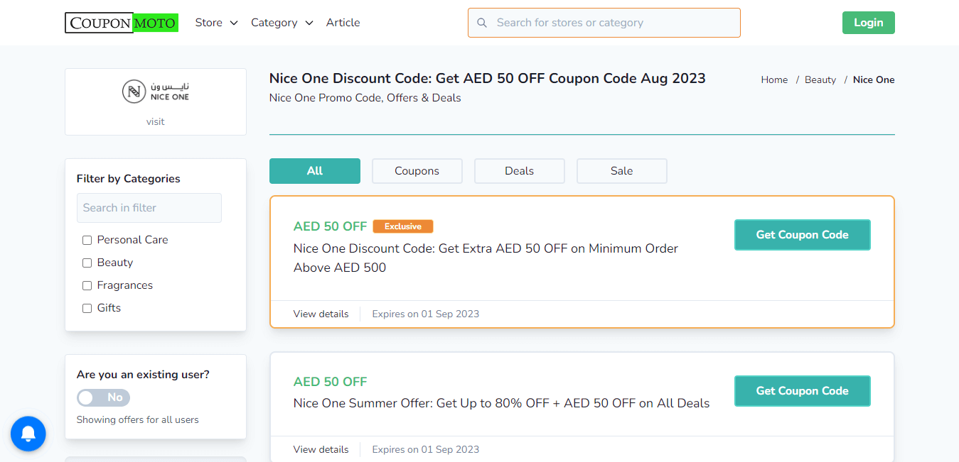 Nice-One-Discount-Code