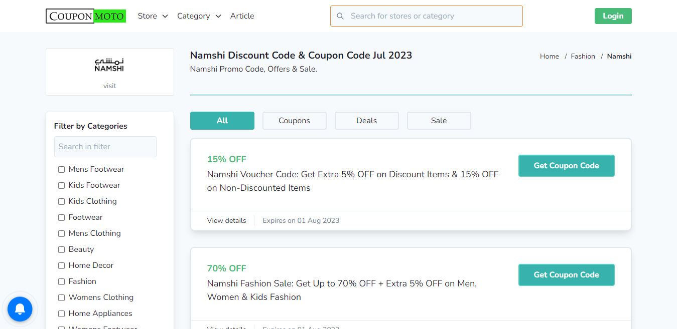 Namshi-Coupon-Code