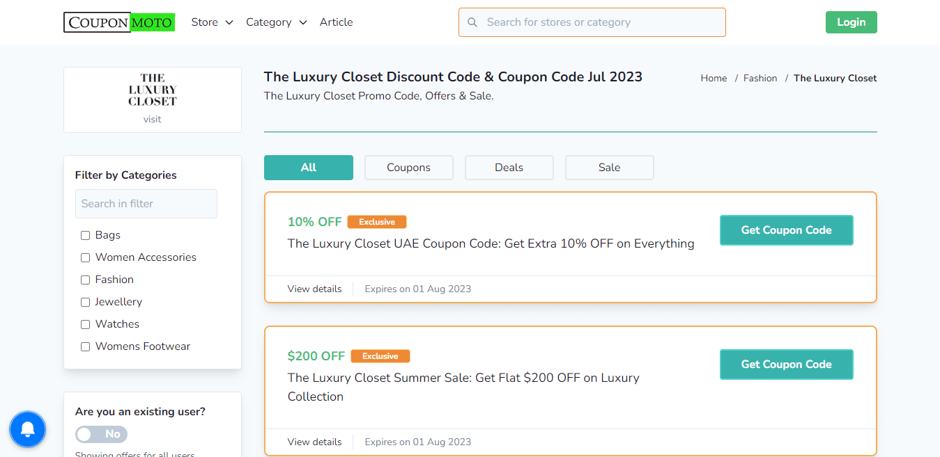 The-Luxury-Closet-Discount-Code